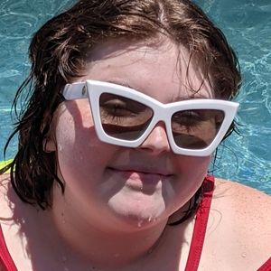 Le Specs White Winged Sunglasses